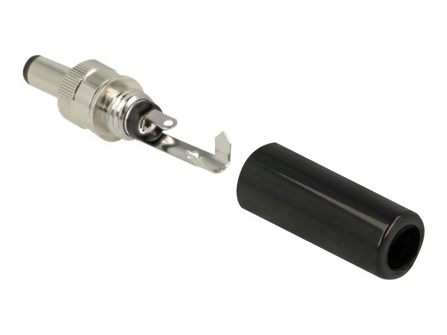 DELOCK Steckverbinder DC 5,5 x 2,5 mm Hohlstecker Detailansicht