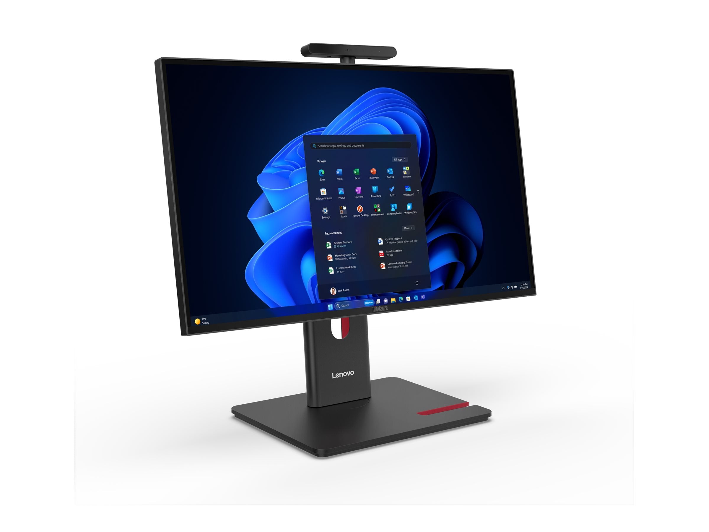 LENOVO ThinkCentre M90a G6 All-in-One-PC Vorderansicht