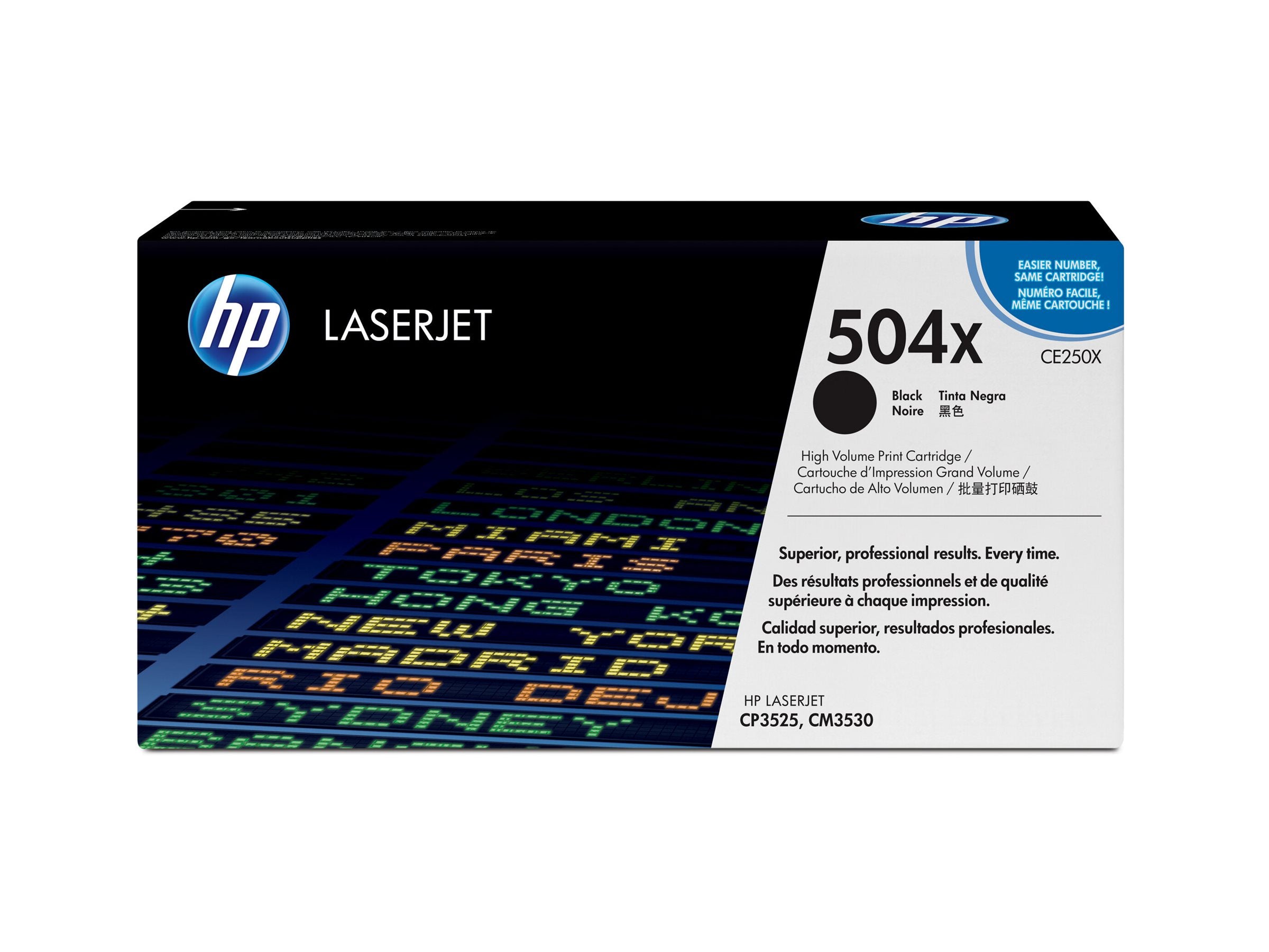 HP 504X Tonerpatrone Detailansicht