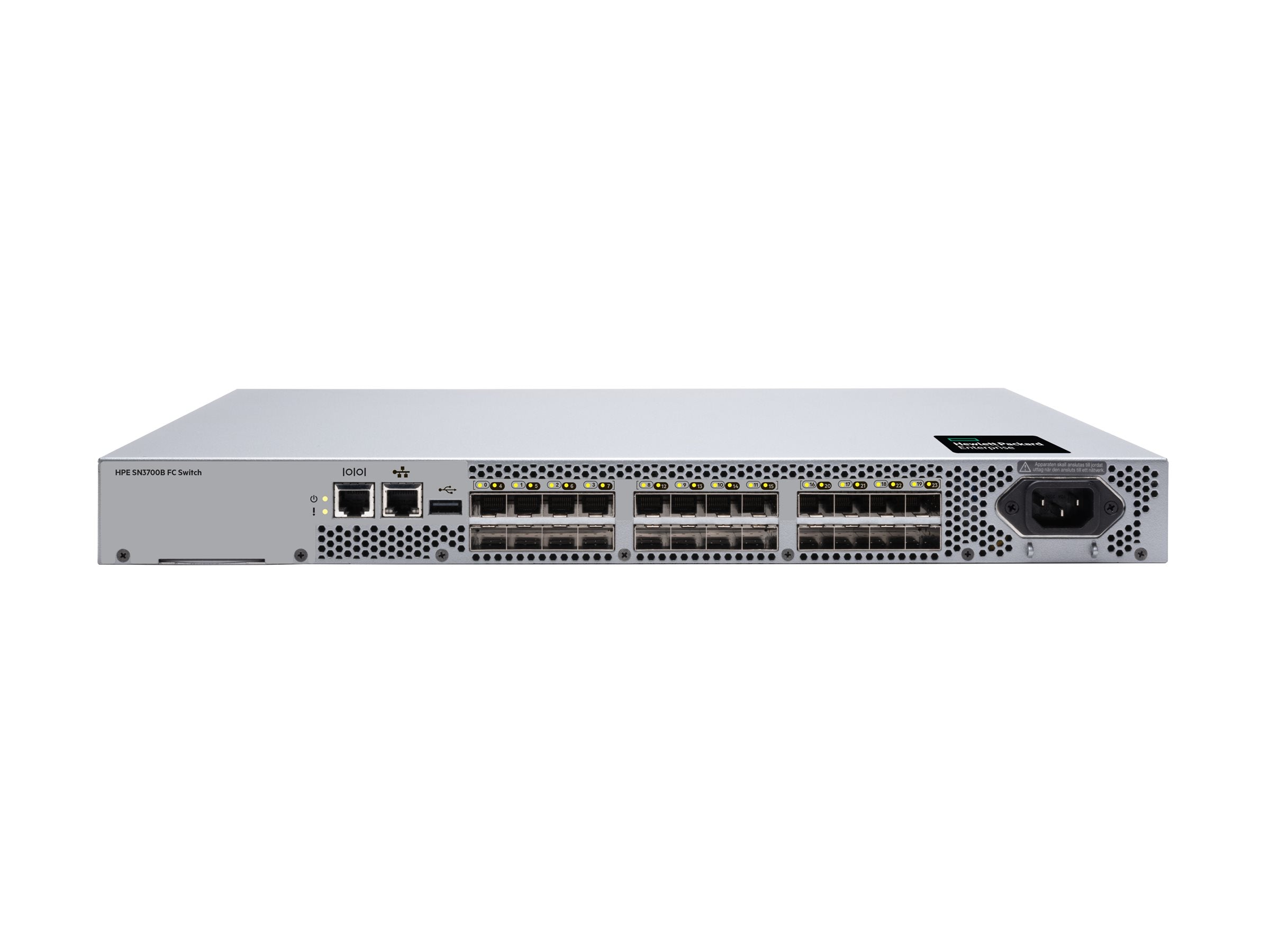 HPE Storage 64Gb 24/8 8-port 32Gb Short Wave SFP28 Switch B-series SN3700B
