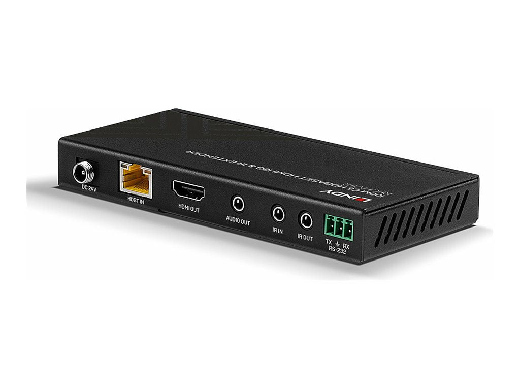 LINDY 100m Cat.6 HDMI 18G IR & RS232 HDBaseT Extender Verpackung