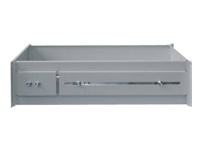 INTELLINET 48,26 cm 19 Zoll Schublade grau im Einsatz
