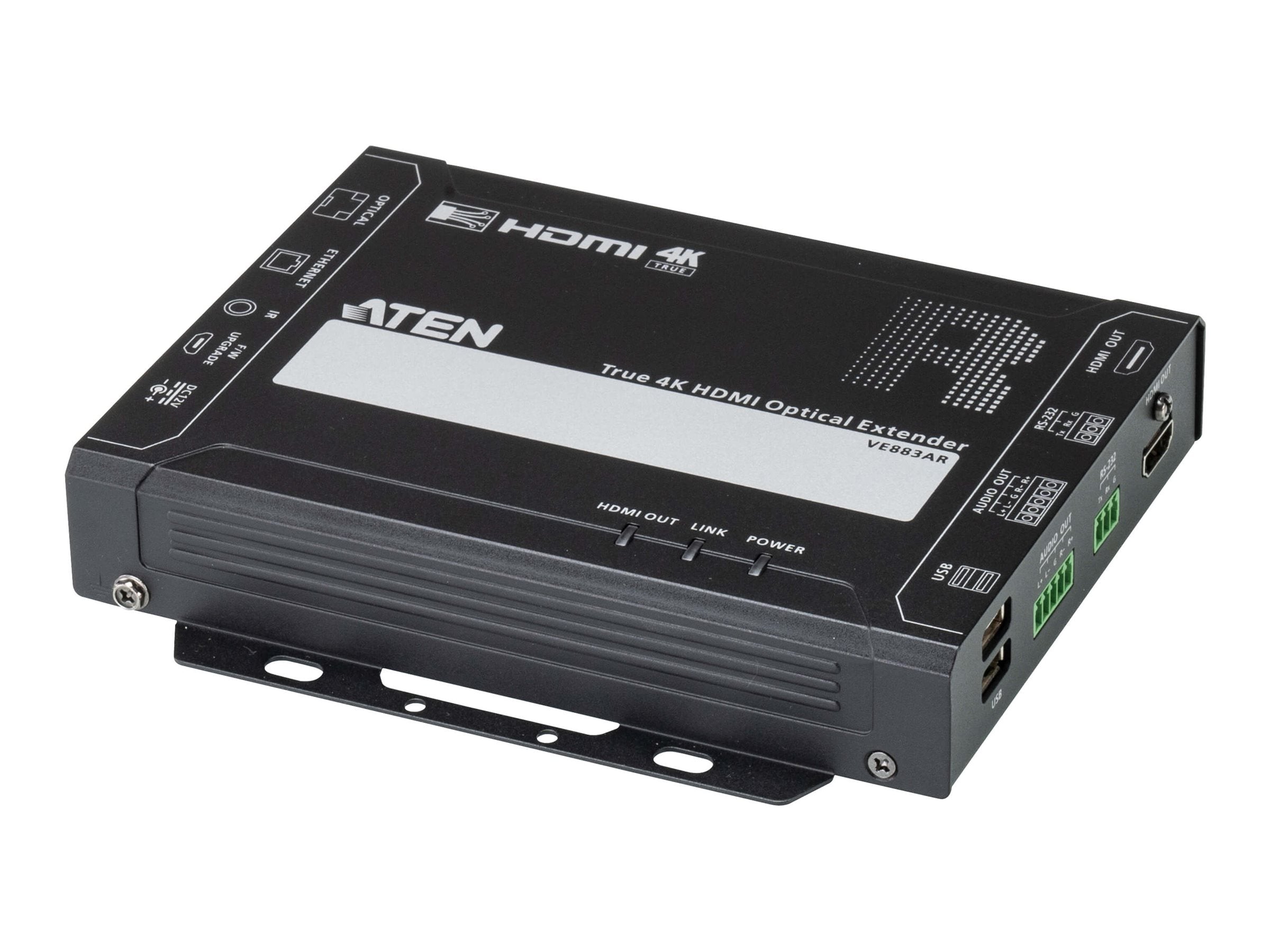 ATEN VE883ARK1 4K HDMI Optischer Extender nur Empfänger - Vorderansicht