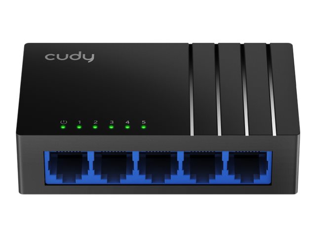 CUDY GS105D 5-Port Gigabit Switch Vorderansicht