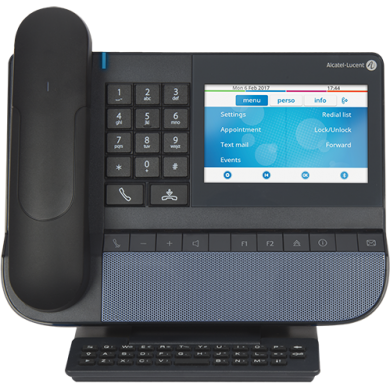 Alcatel ALE 8078s Premium DeskPhone mit BT-Hörer (Refurbished)