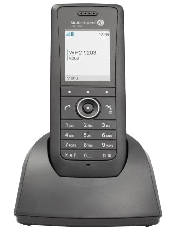 Alcatel ALE 8158s WLAN-Mobilteil (als Set inkl Akku und Gürtelclip)