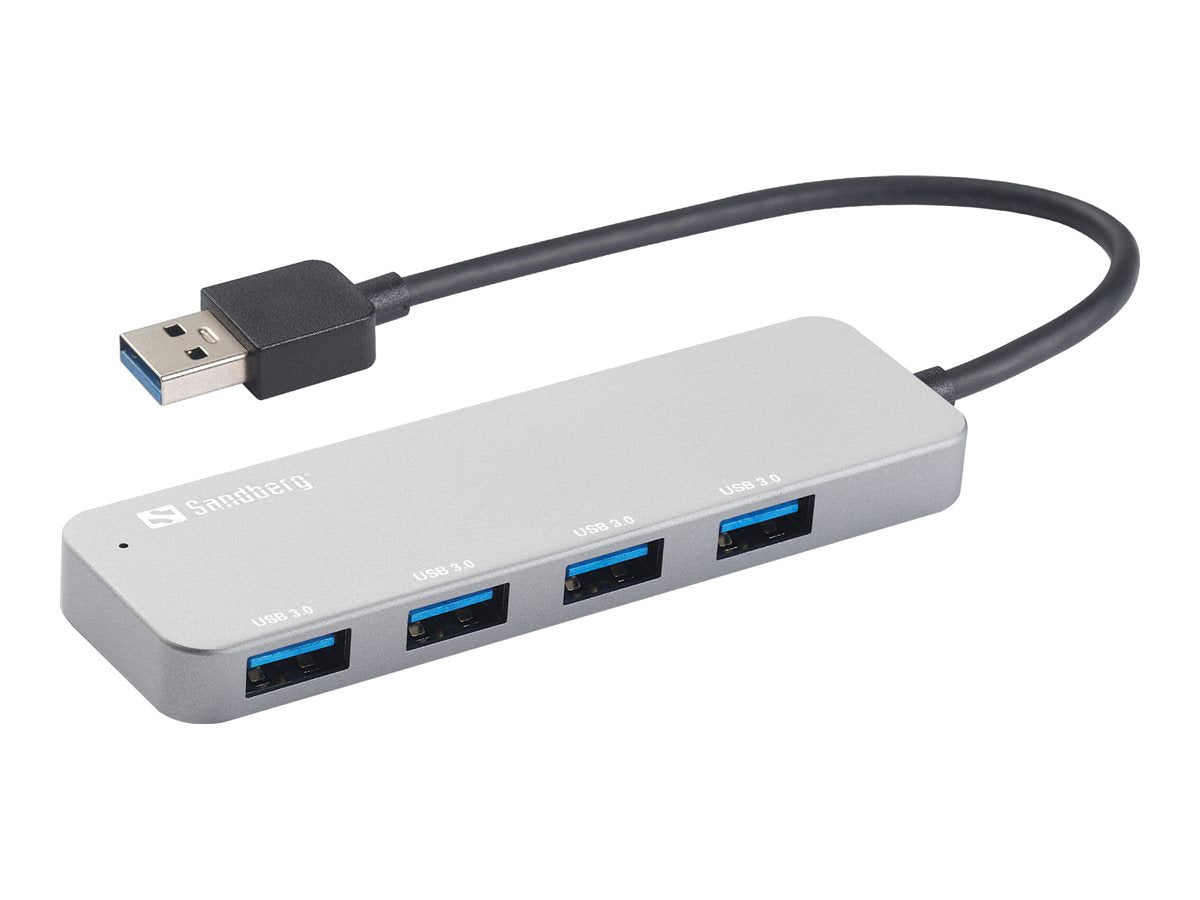 SANDBERG USB 3.0 Hub 4 ports SAVER Vorderansicht