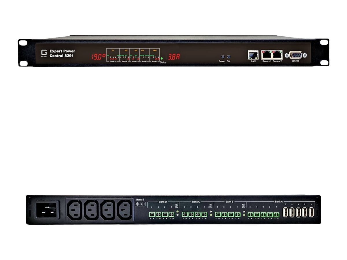 GUDE 8291-1 EPC AC/DC-Switch Vorderansicht