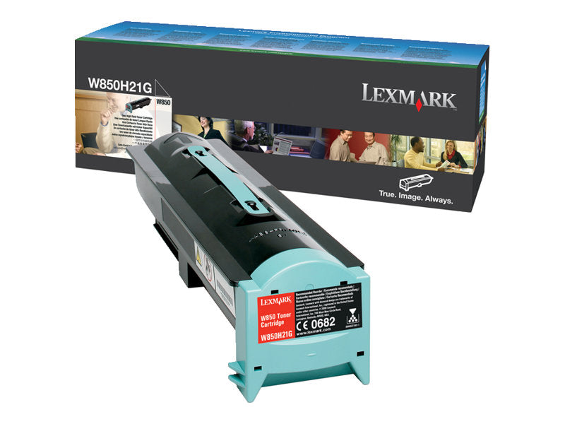 LEXMARK W850 Toner schwarz Standardkapazität Vorderansicht