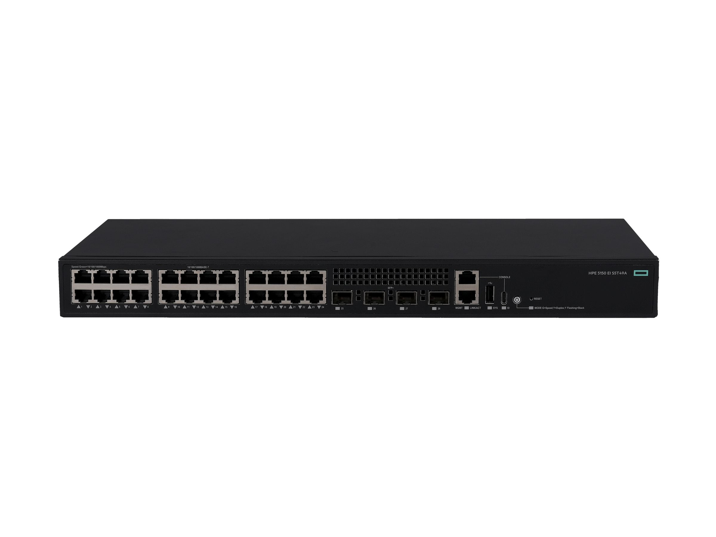 HPE Networking Comware Switch 24p 10M/100M/1G 4p SFP+ 1G/10G 5150EI EU en