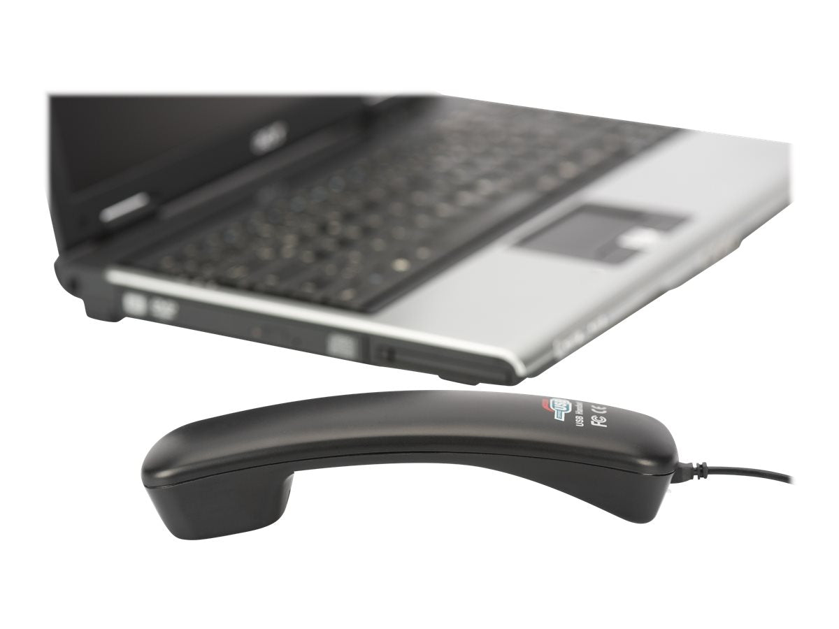 DIGITUS Telefon Hoerer USB DA-70772 Vorderansicht