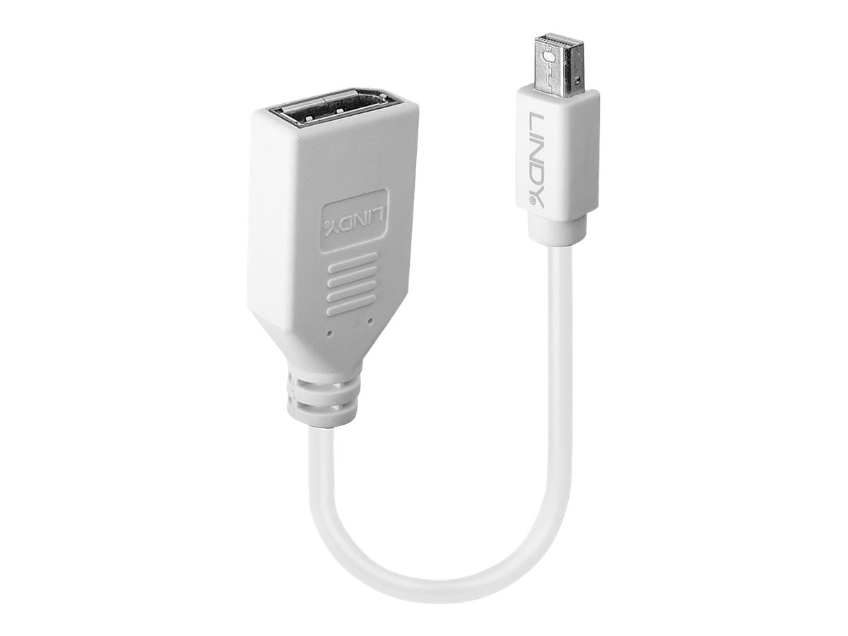 LINDY Adapterkabel Mini-DP M/DP F Kupplung Premium geschirmt - Detailansicht