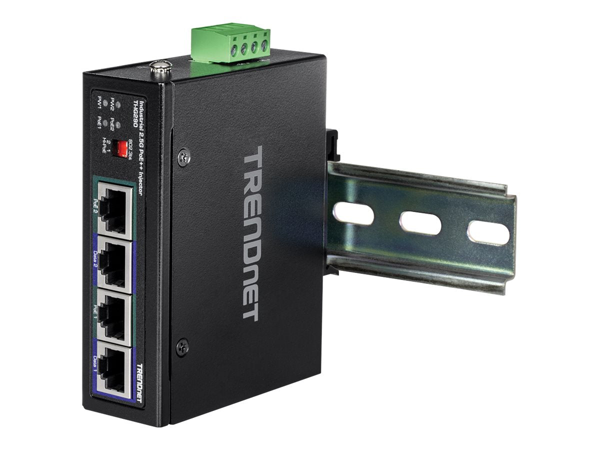 TRENDNET TI-IG290 PoE Injector Anschlussmöglichkeiten