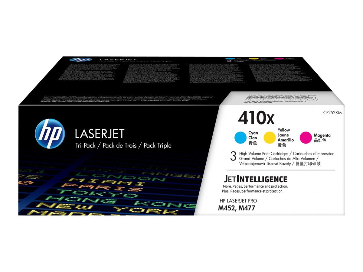 HP 410X original LaserJet Toner cartridge CF325XM Seitenansicht