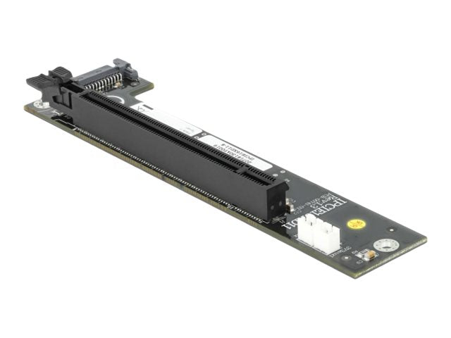 DELOCK Konverter 2xSFF-8654 zu PCIe x16 Bifurkation Vorderansicht