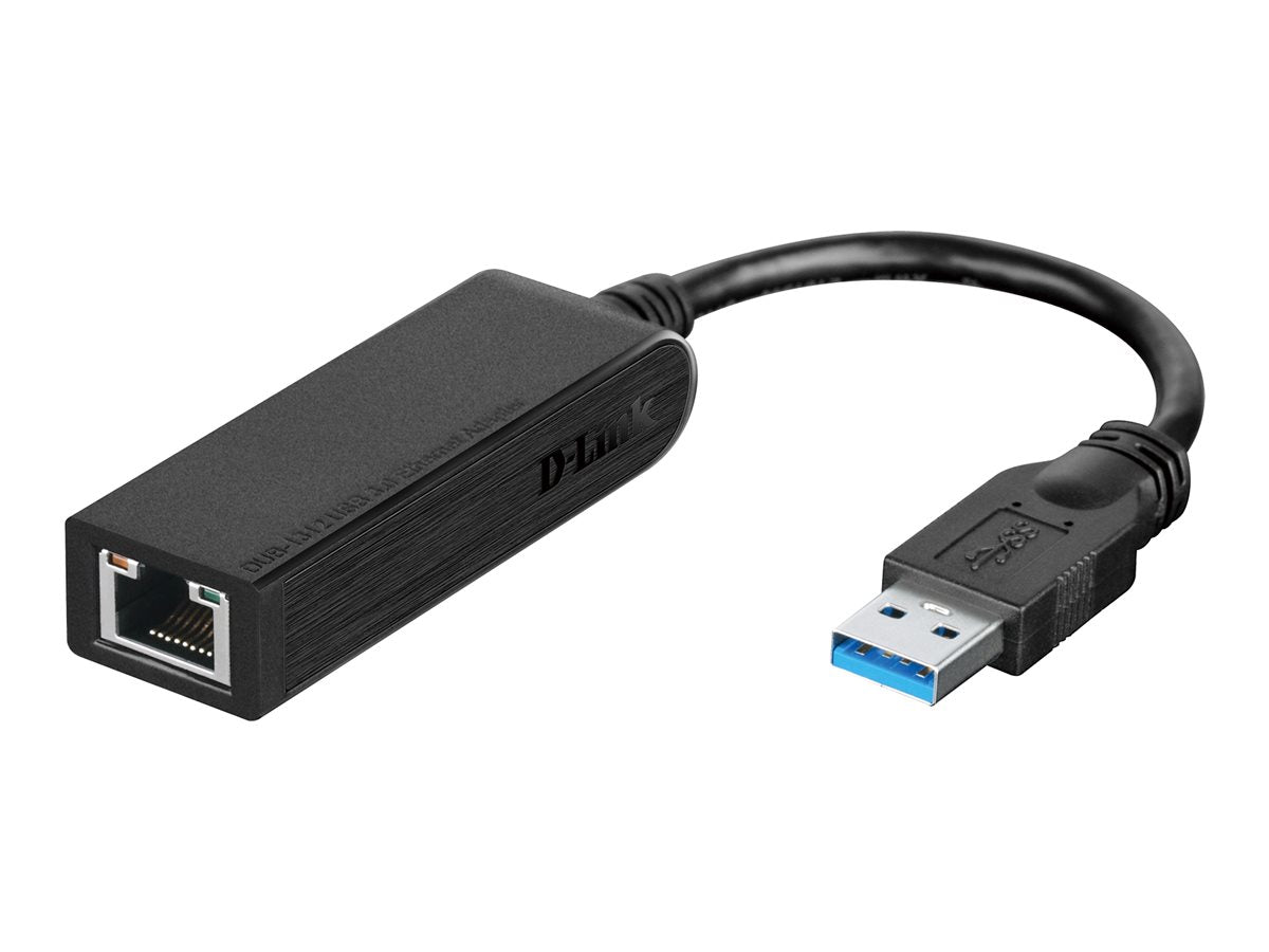 D-LINK DUB-1312 Adapter USB 3.0 auf Ethernet RJ-45 Vorderansicht