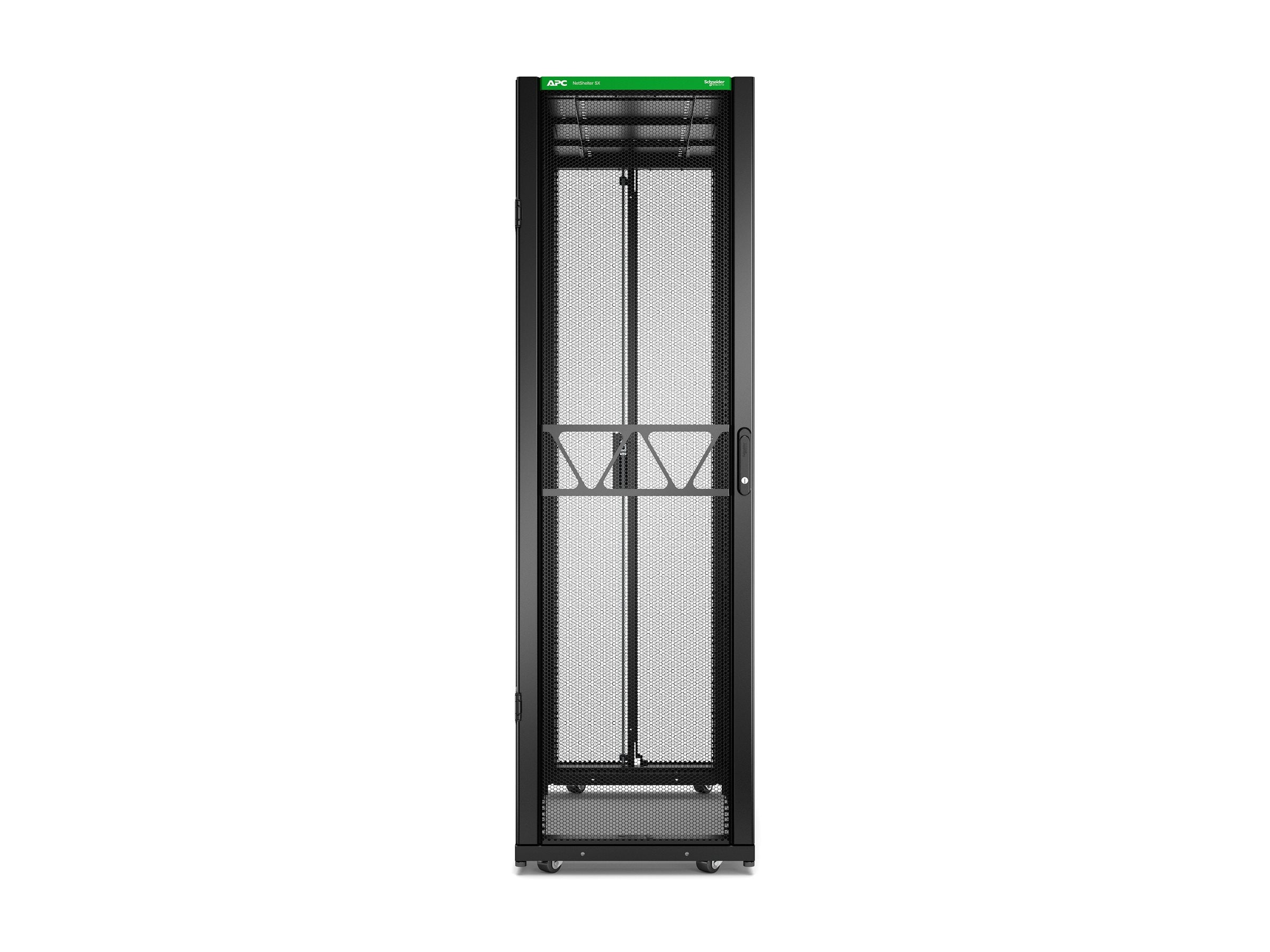 Seitenansicht des APC NetShelter SX Gen 2 Rack cabinets
