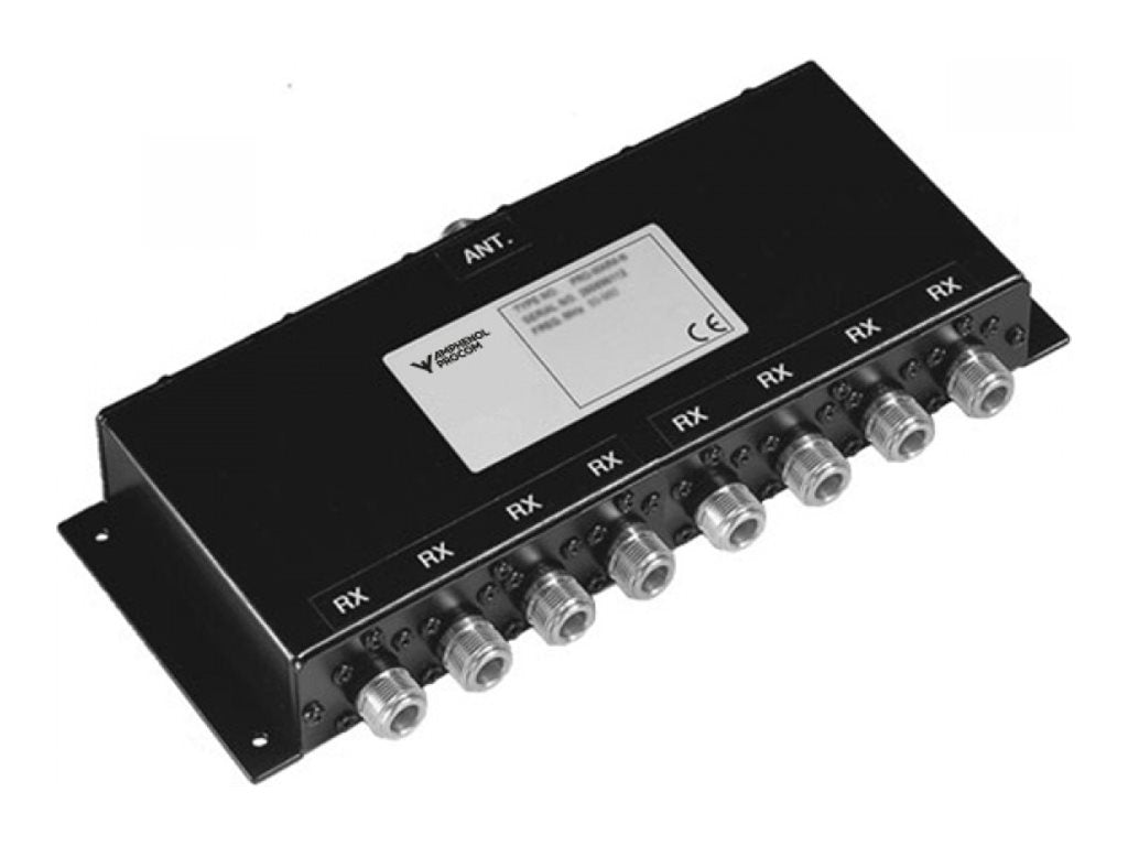 PROCOM PRO-RPS-8-N Passiver Breitband Leistungssplitter Vorderansicht