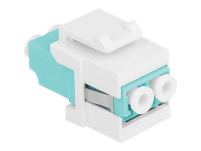DELOCK Keystone Modul LC Duplex Buchse Detailansicht