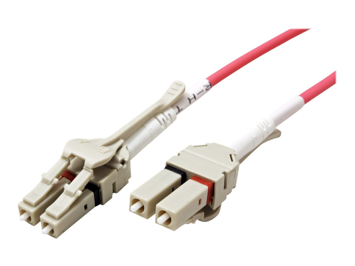 ROLINE LWL-Kabel 50/125um OM4 LC/LC Low-Loss-Stecker 3m - Detailansicht