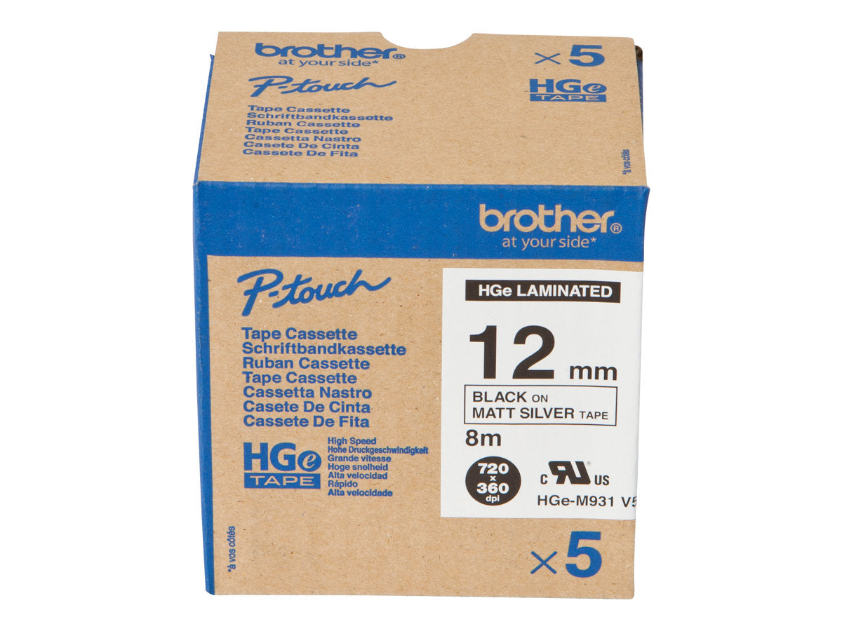 BROTHER HGEM931V5 5x tape cassette Vorderansicht