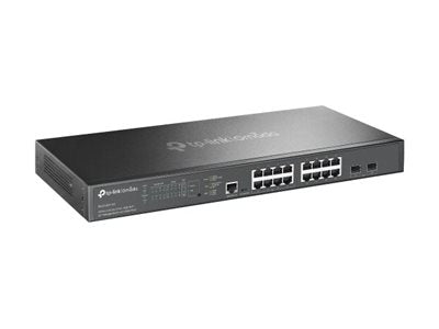 TP-LINK SG3218XP-M2 Omada 16-Port L2+ Managed Switch Rückansicht