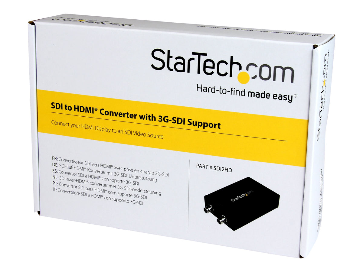 STARTECH.COM SDI auf HDMI Konverter Vorderansicht