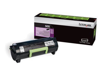 LEXMARK 502 Toner schwarz Standardkapazität 1.500 Seiten 1er-Pack return program
