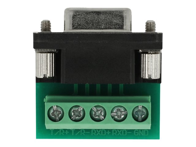 DELOCK Adapter USB Typ-A zu Seriell RS-422/485 DB9 Anschlussansicht