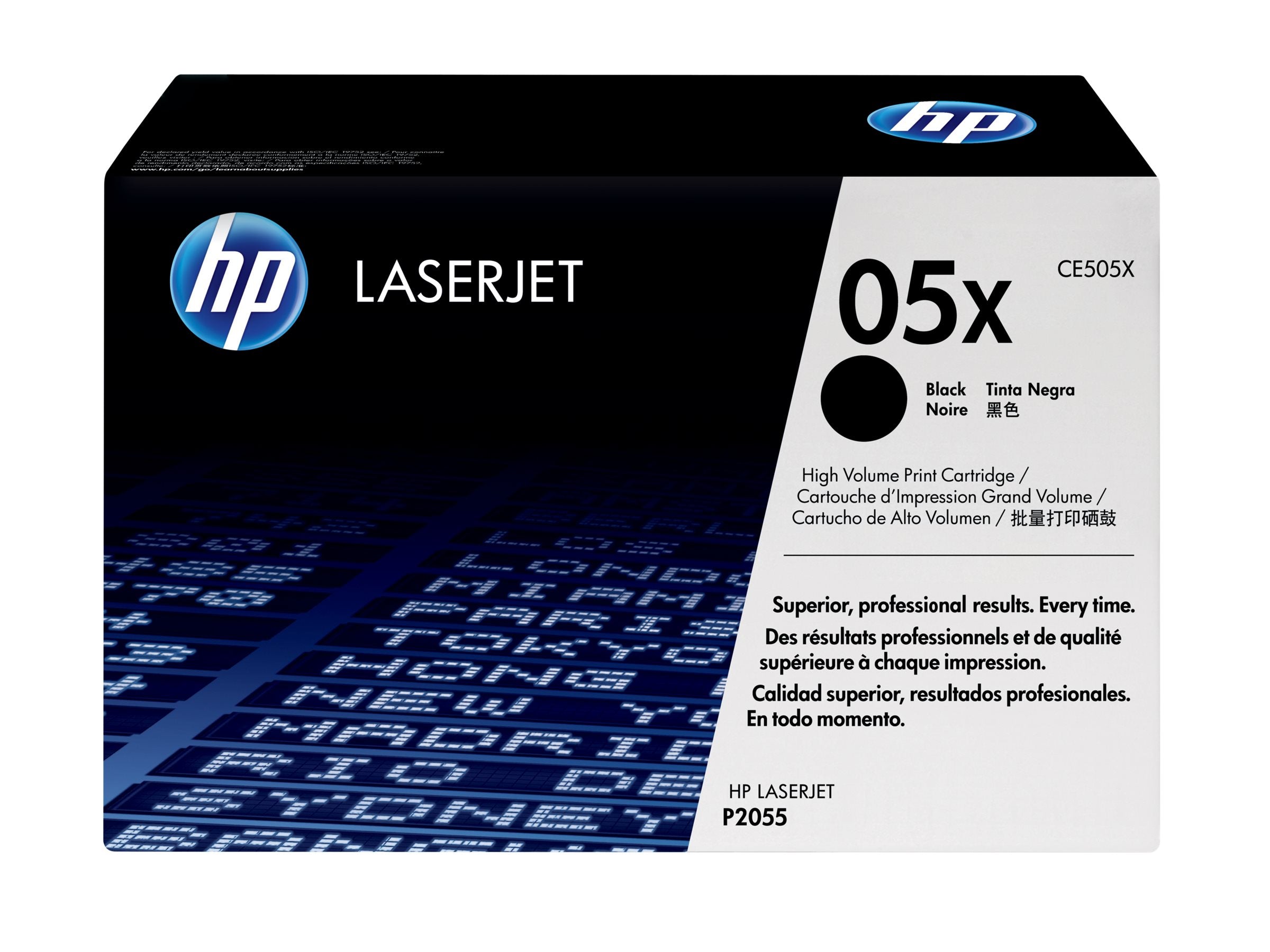 HP CE505X Tonerpatrone Verpackung