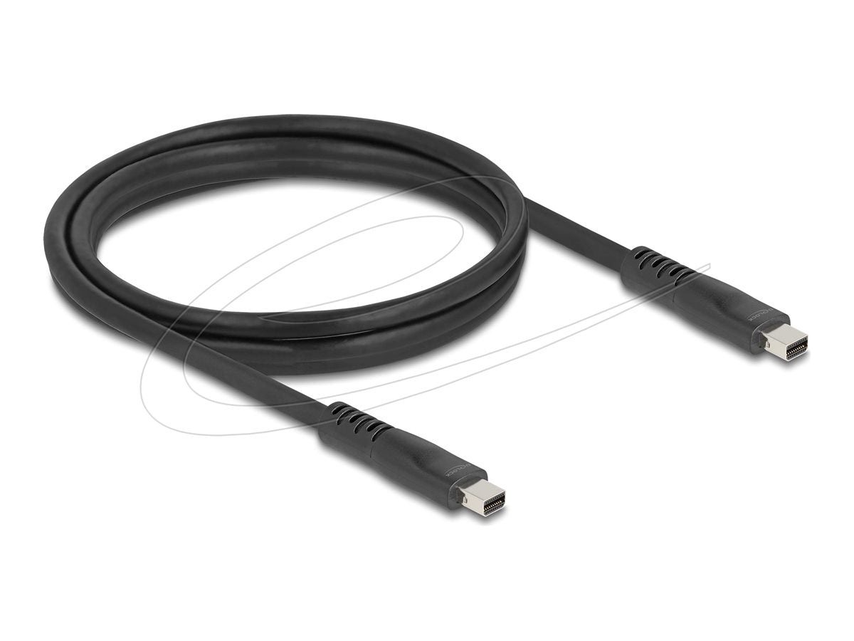 DELOCK Mini DisplayPort Kabel 16K 60 Hz 80 Gbps 1,5m - Vorderansicht