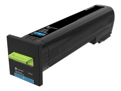 LEXMARK Toner cyan 22K CS820 Vorderansicht