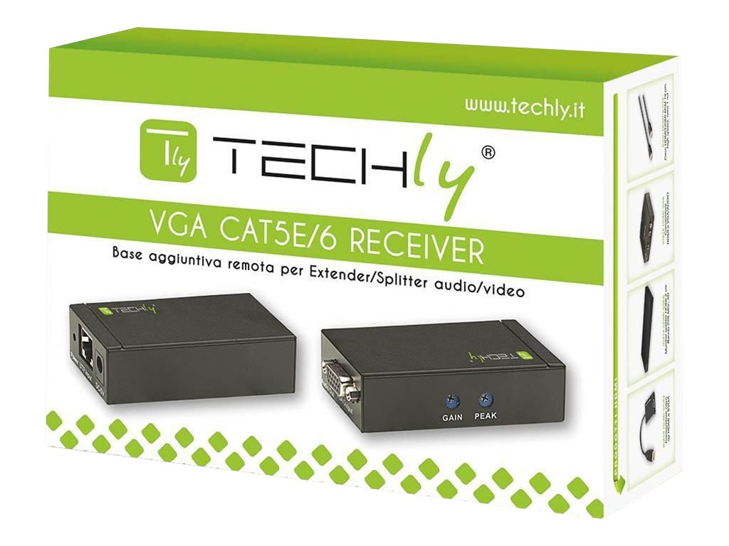 TECHLY VGA Empfänger Vorderansicht