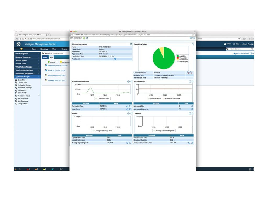 HPE IMC APM S/W Module Vorderansicht