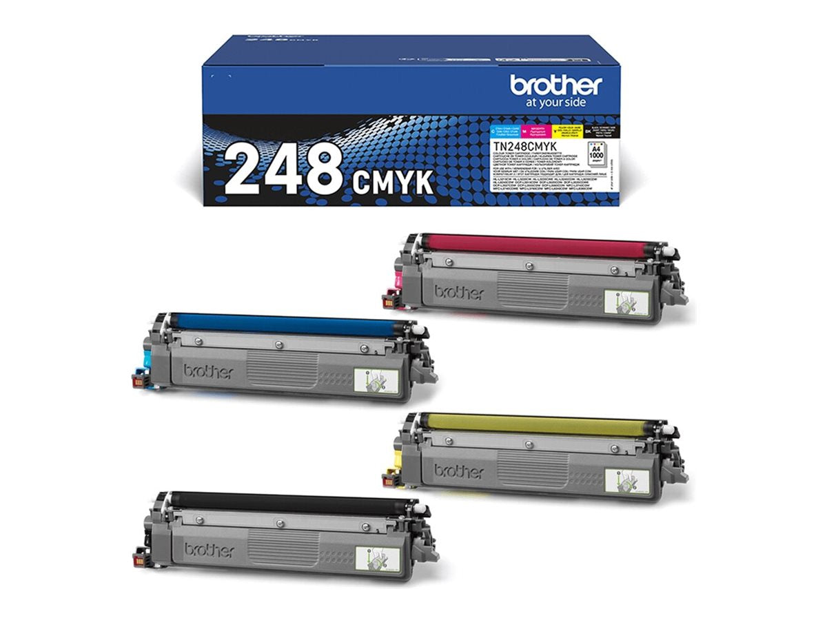 BROTHER TN248CMYK Toner Value Pack Vorderansicht