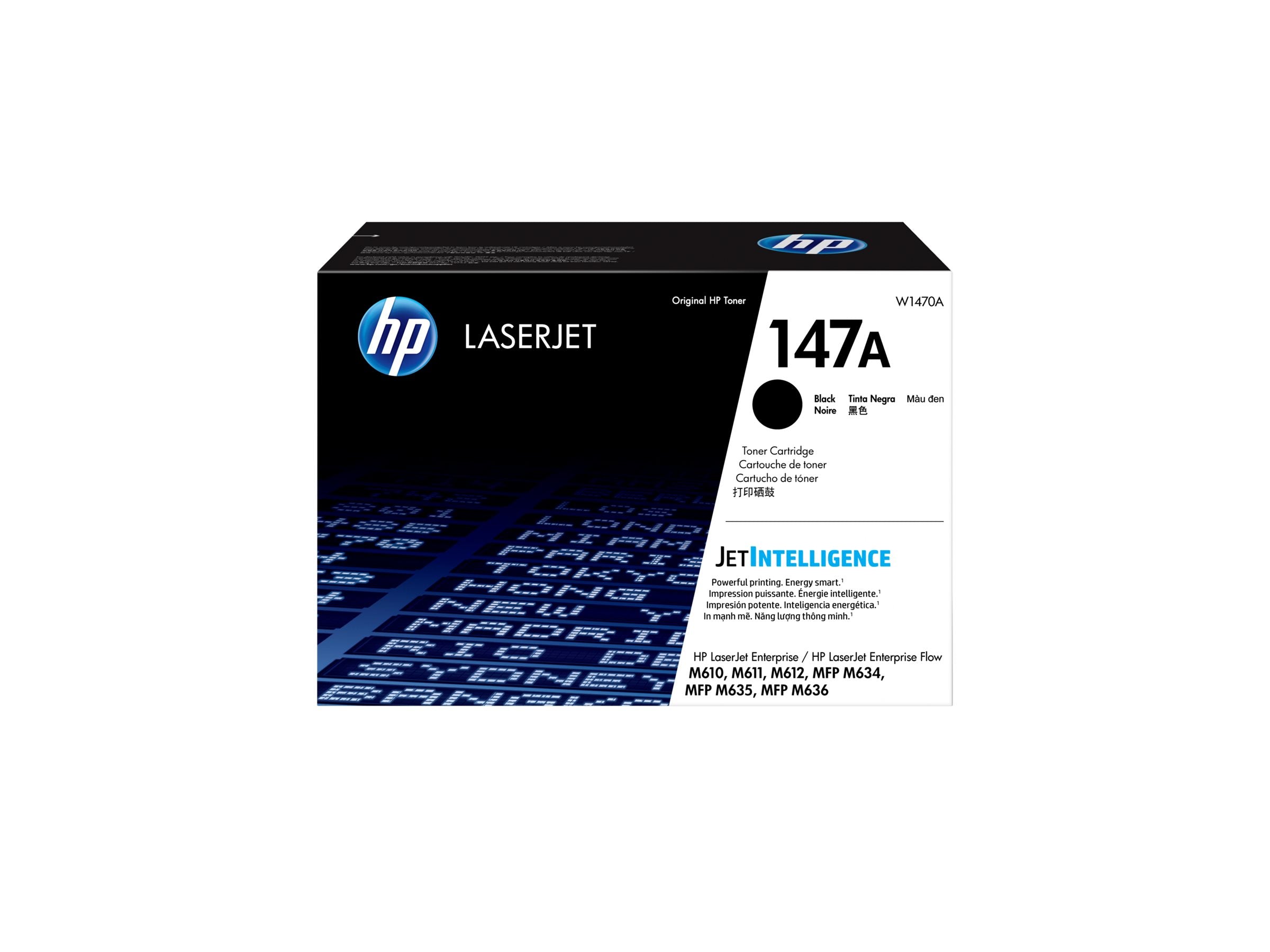 HP 147A Black LaserJet Toner Cartridge Vorderansicht