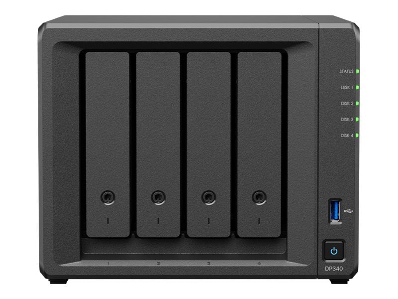SYNOLOGY DP340 Backup Solution Vorderansicht