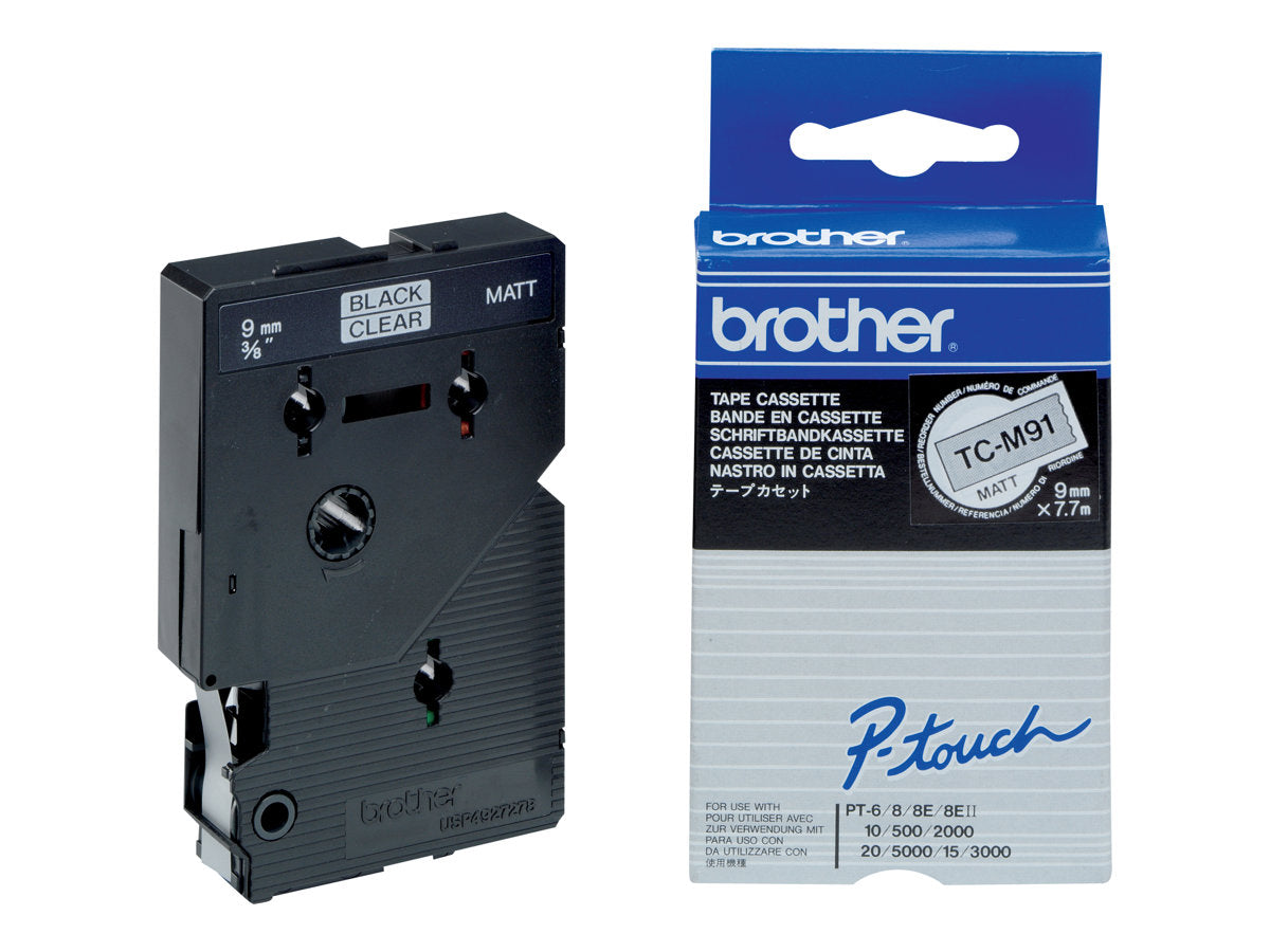 BROTHER P-Touch TC-M91 Schriftbandkassette Vorderansicht
