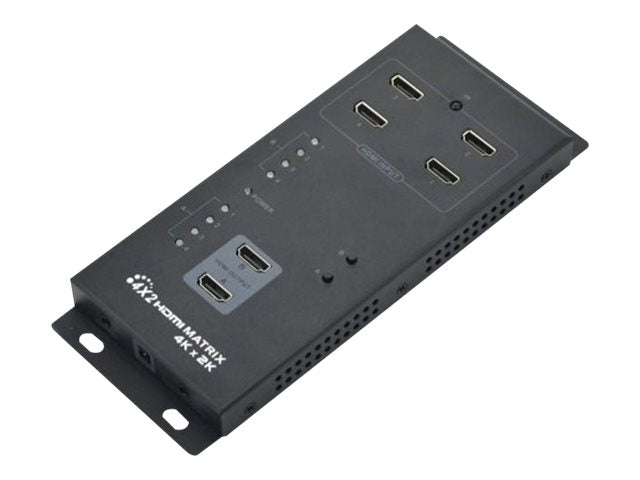 TECHLY HDMI Matrix Switch 4xIN 2xOUT Detailansicht