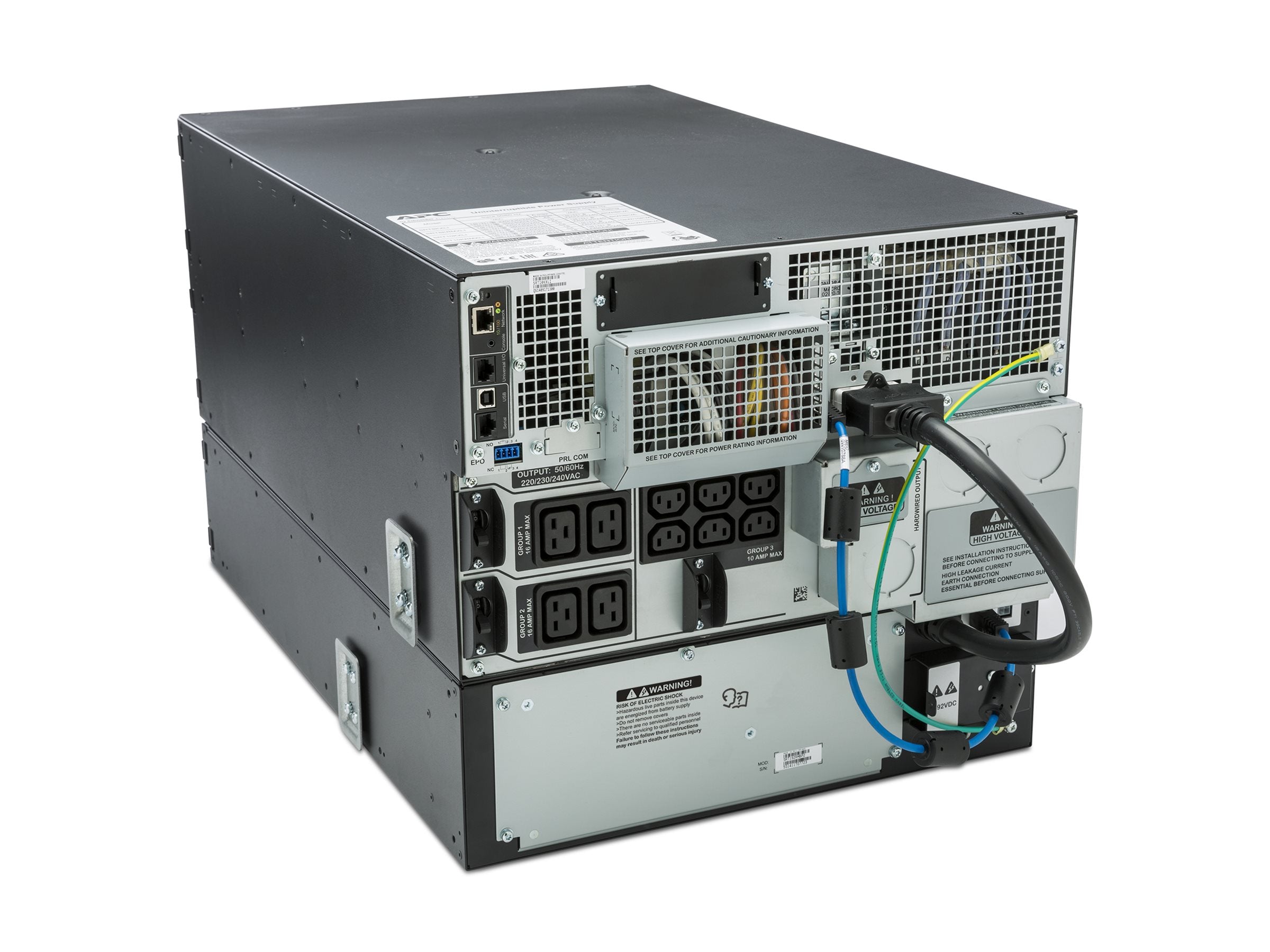 Verpackung der APC Smart-UPS SRT 10000VA RM UPS