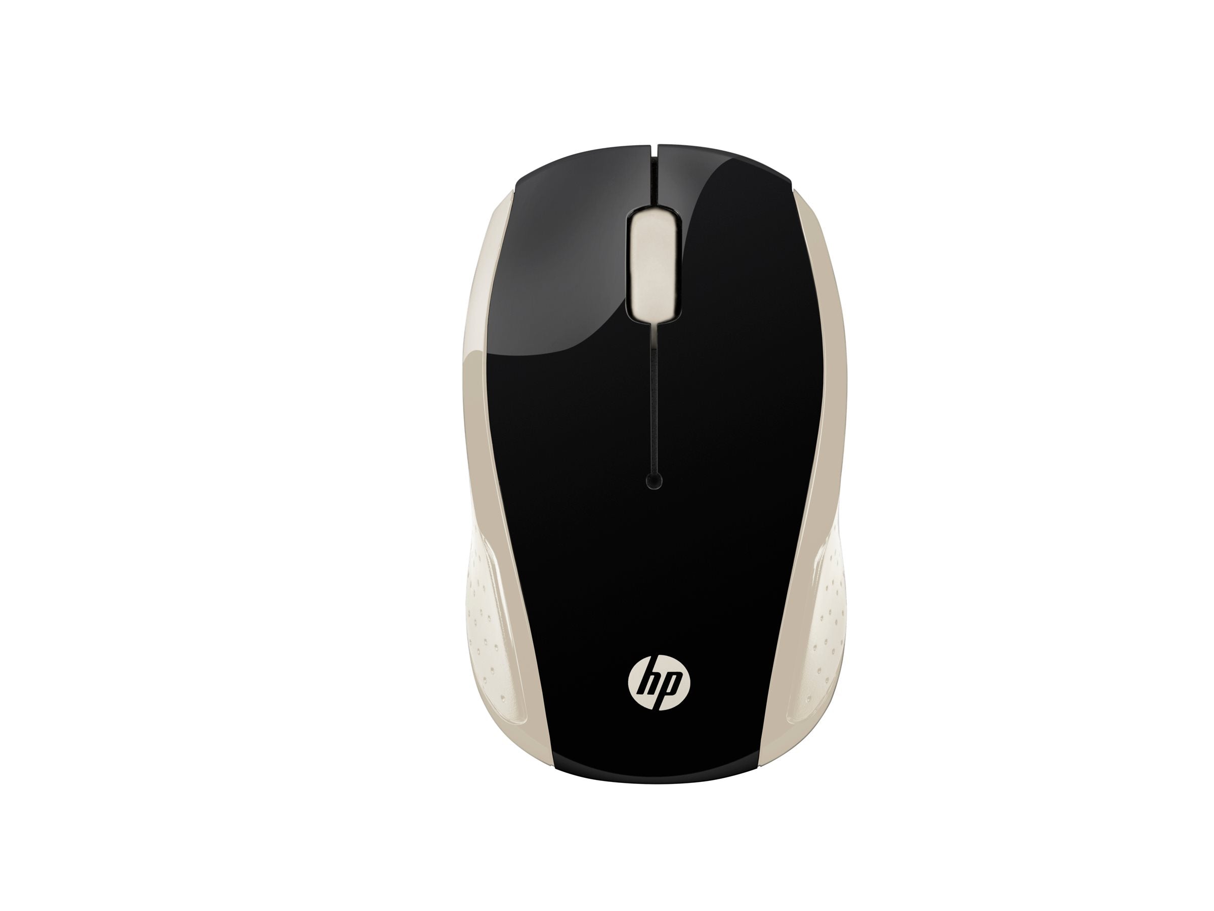 HP 200 Silk Gold Wireless Mouse Vorderansicht