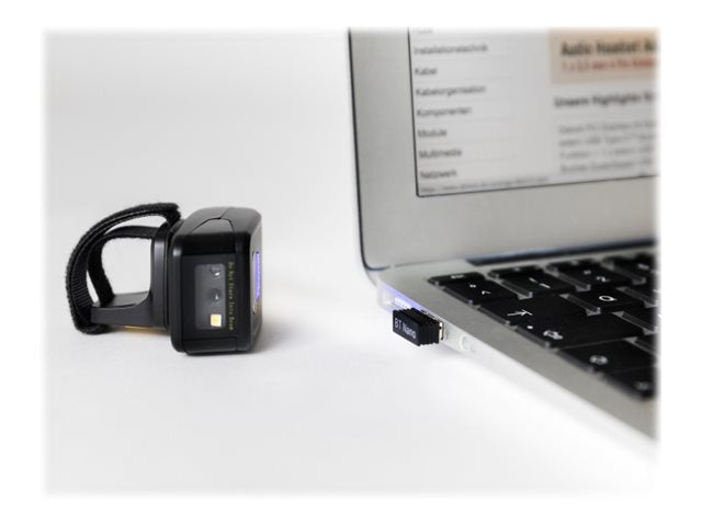 DELOCK Ringbarcode Scanner 1D und 2D Detailansicht