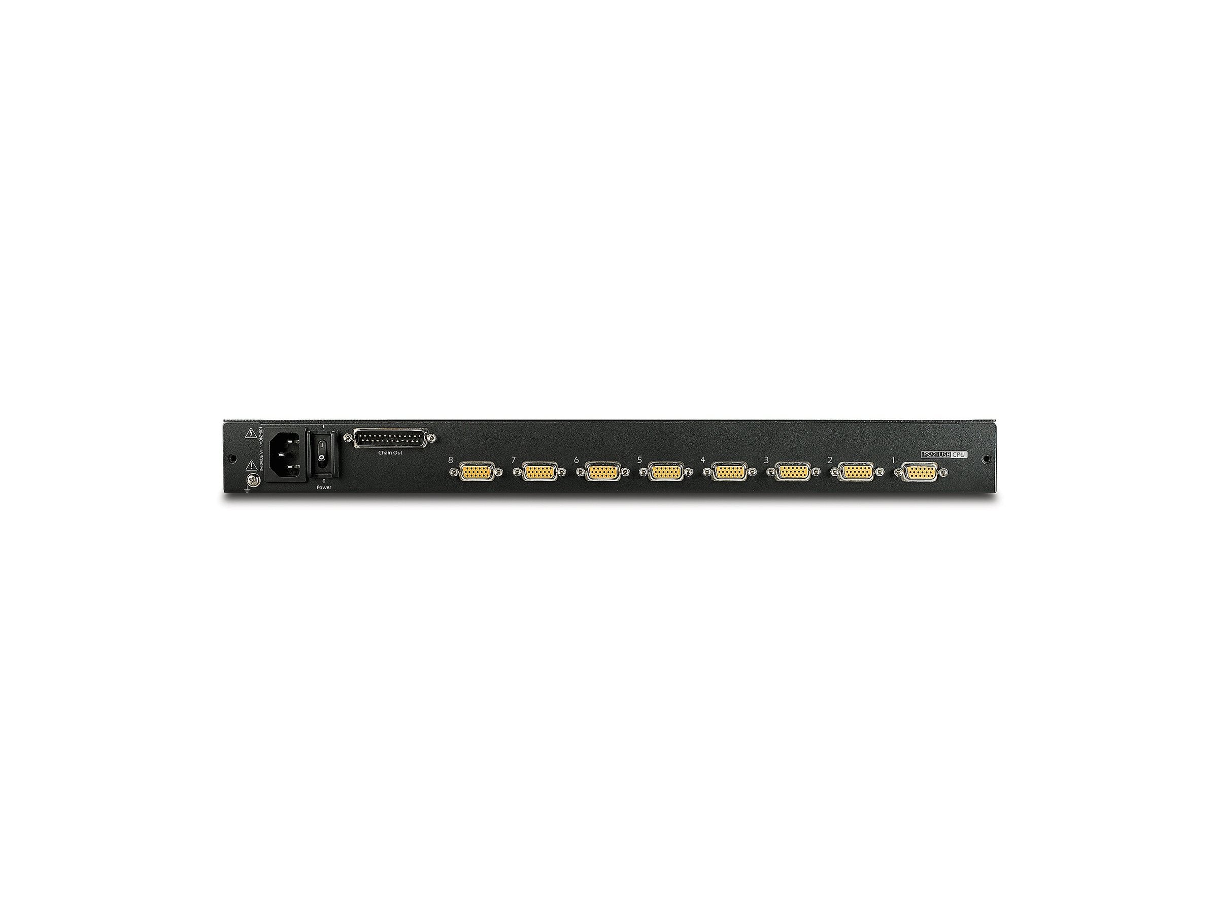 Verpackung der APC LCD Console KVM console