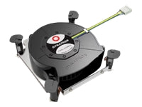 DYNATRON Q8 Intel CPU Kuehler LGA1700 1U Kuehlkoerper aus Kupfer und Kühlrippen Aktiv mit PWM bis zu 125W TDP