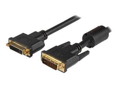 EFB DVI Verlängerungskabel 24+1 Stecker auf Buchse 10 Meter - Vorderansicht