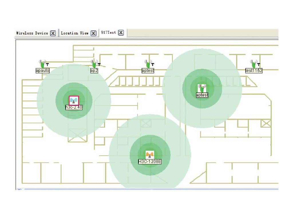 HPE IMC Wireless Service Manager Software Vorderansicht