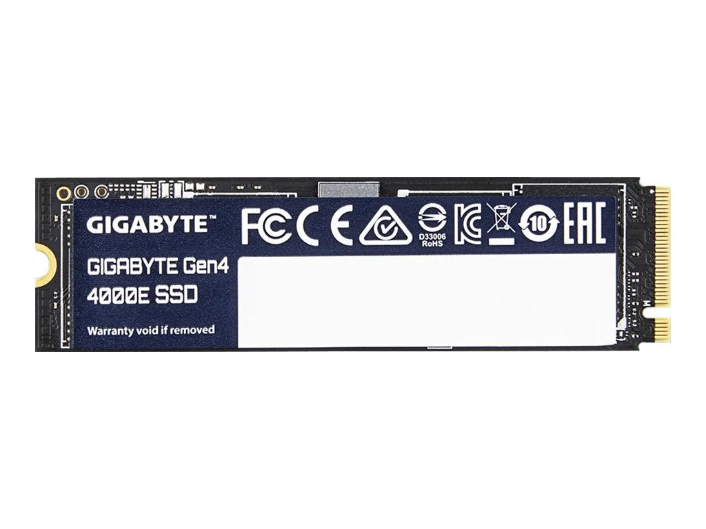 GIGABYTE Gen4 4000E SSD 500GB Vorderansicht