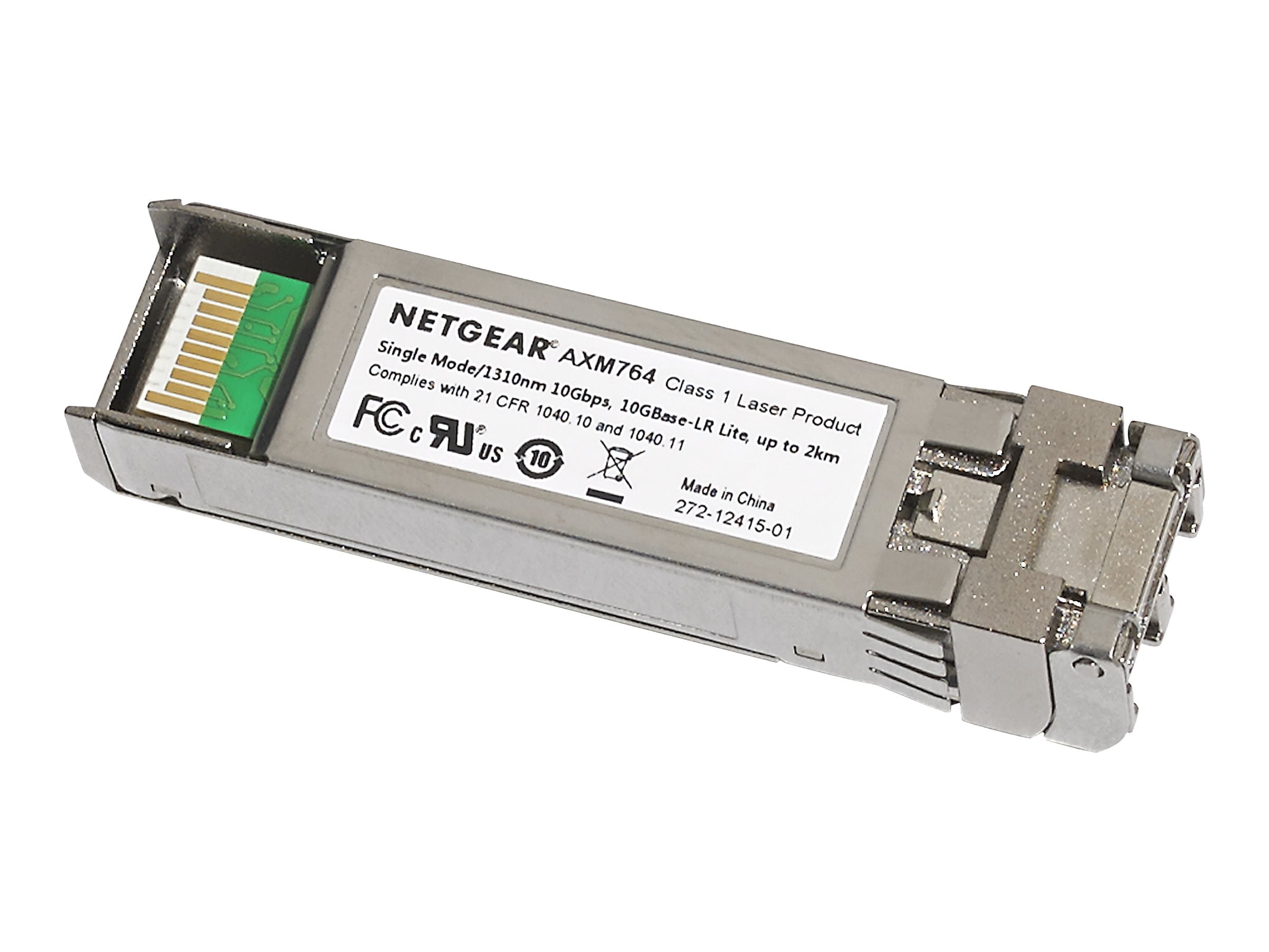 NETGEAR 10GBASE-LR Lite SFP+ Transceiver Vorderansicht