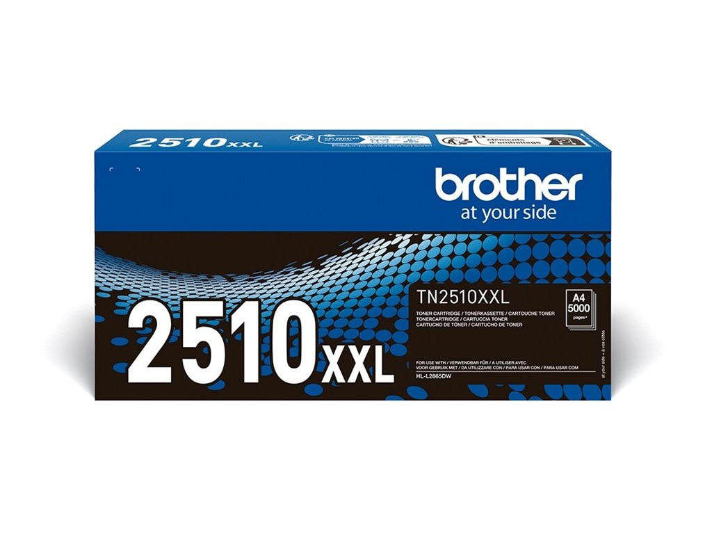 BROTHER TN2510XXL high yield black toner cartridg 5.000 pages