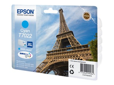 EPSON T7022 Tintenpatrone cyan Detailansicht